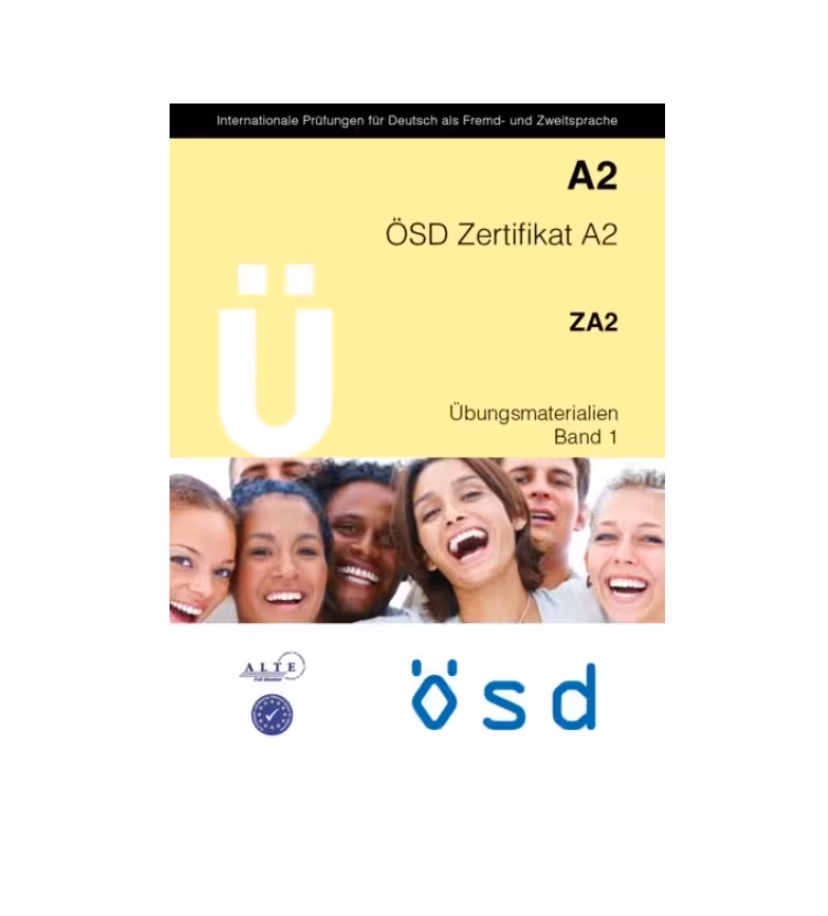 U ÖSD Zertifikat A2 ZA2 Ubungsmaterialien Band 1 آزمون osd