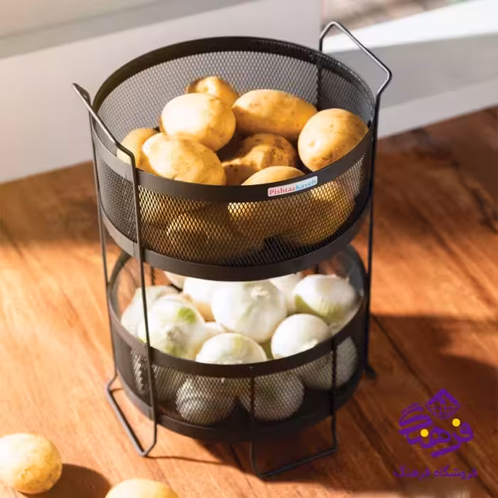 جاپيازي اروين 2ط گرد توري مشکي کاوه 475