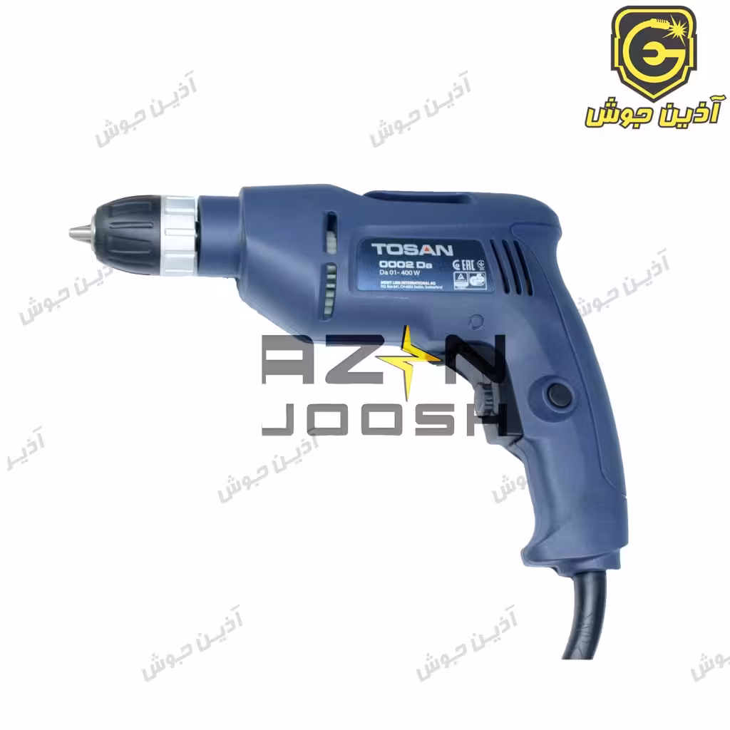 دریل 400 وات 10 م.م توسن Tosan مدل 0002DA