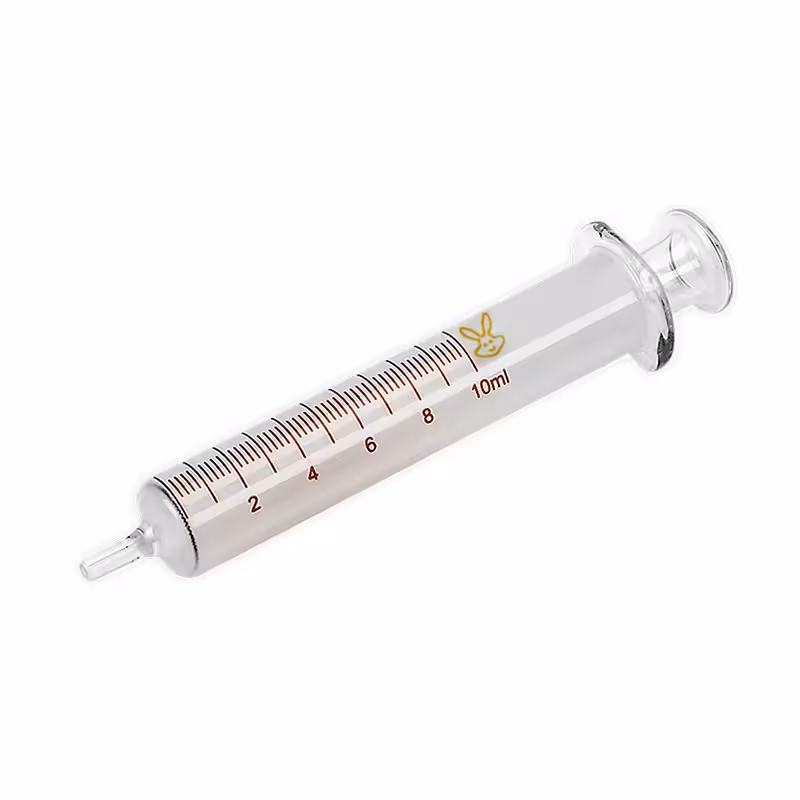 سرنگ شیشه ای 10 میلی لیتر