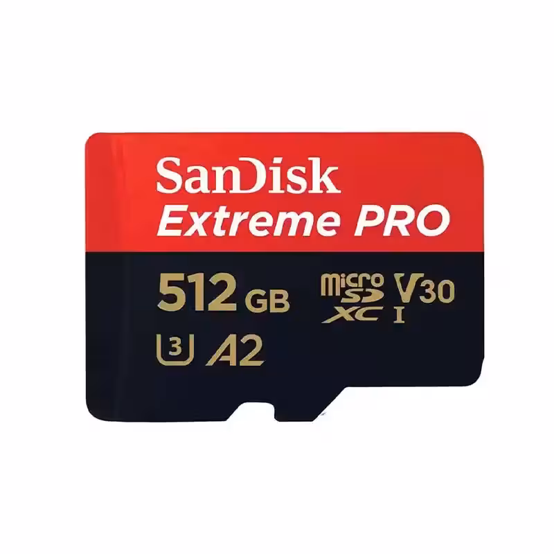 کارت حافظه میکرو 512 گیگ سن دیسک SanDisk Extreme Pro V30 U3 A2 C10 200MB/s