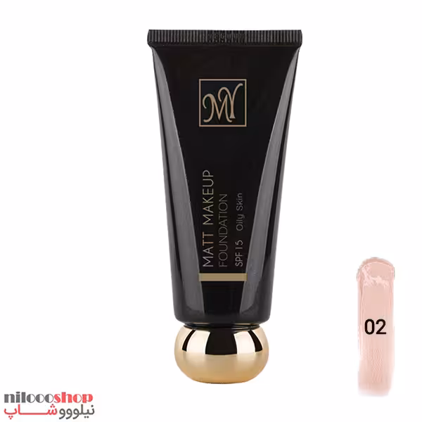 کرم پودر مای سری Black Diamond مدل Matt Makeup شماره 02