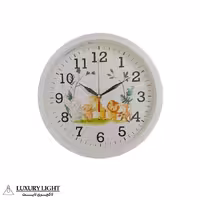ساعت دیواری کودک مدل حیوانات جنگل
