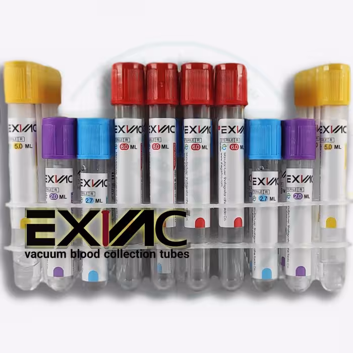 لوله خونگیری وکیوم ژل و کلات سایز 100*16 - ایکسوک