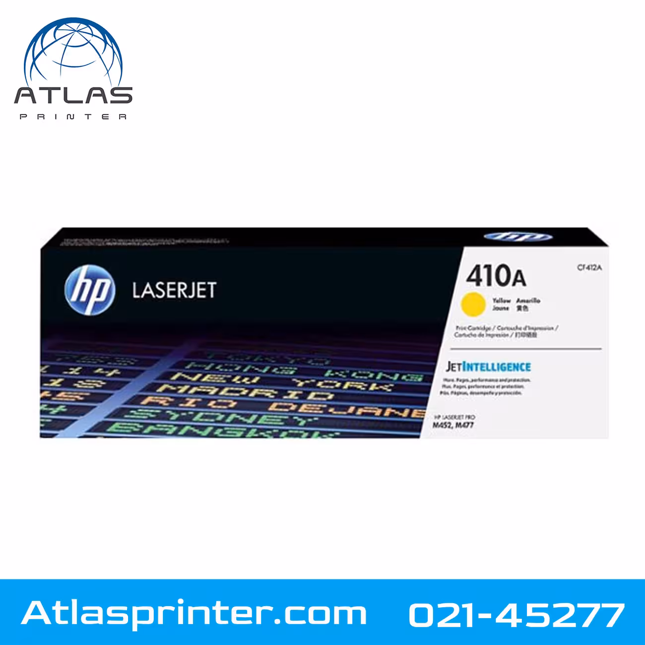 کارتریج لیزری اچ پی HP 410A زرد