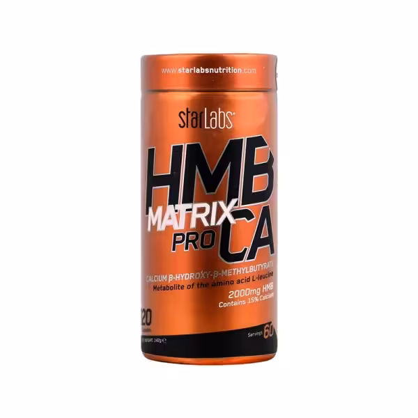 کپسول اچ ام بی کلسیم ماتریکس پرو استارلبز نوتریشن بسته 120 عددی