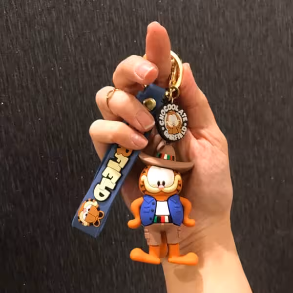 جاکلیدی سیلیکونی طرح Garfild 3