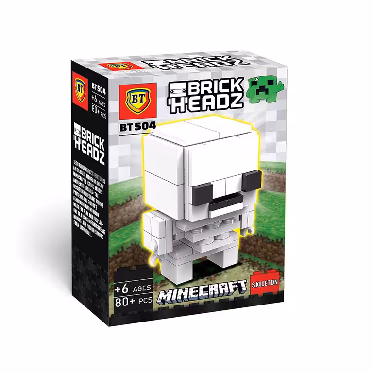 ساختنی (لگو) ماینکرفت Brick Headz بریک هدز BT504