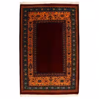 فرش عشایری دستبافت دو و نیم متری