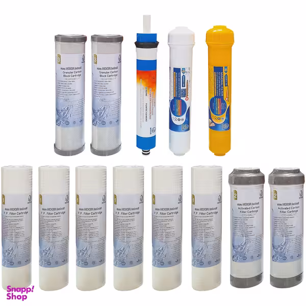 فیلتر تصفیه کننده آب رسا نور بابایی مدل نشاط بسته 13 عددی