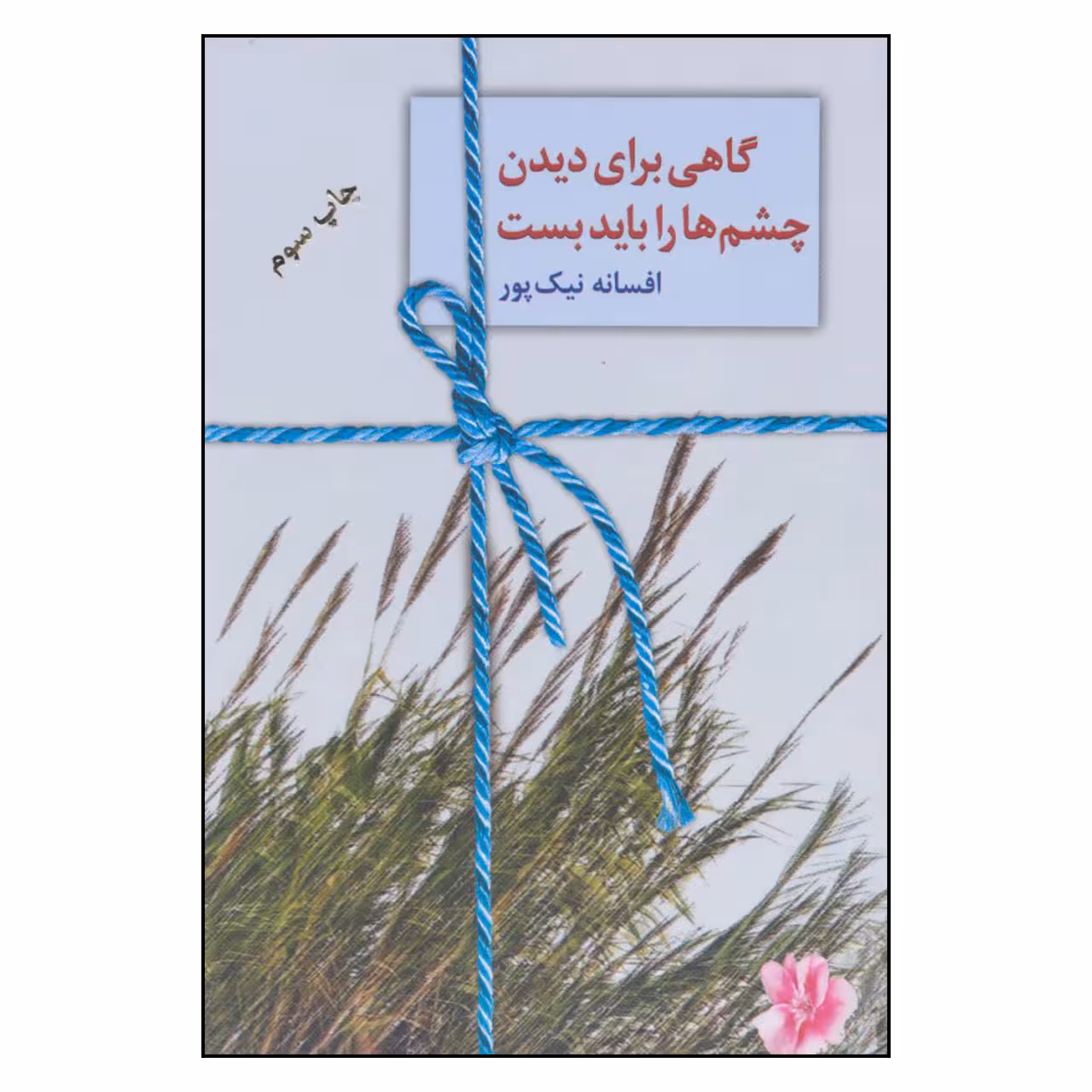 کتاب گاهی برای دیدن چشم ها را باید بست چاپ اصل و نو با تخفیف ویژه اثر افسانه نیک پور انتشارات سخن