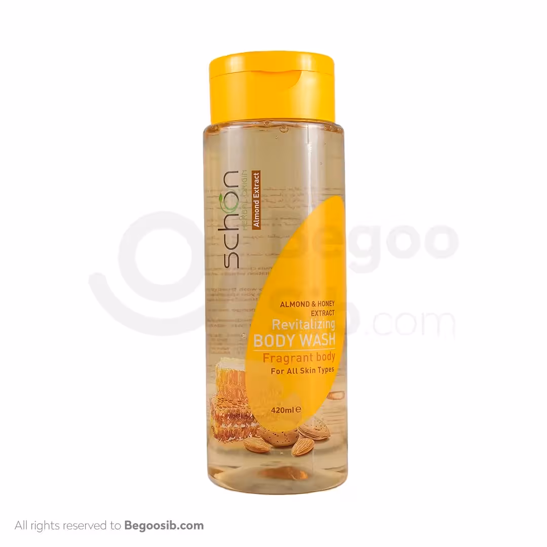 شامپو بدن عصاره بادام و عسل شون 420 میلی لیتری
