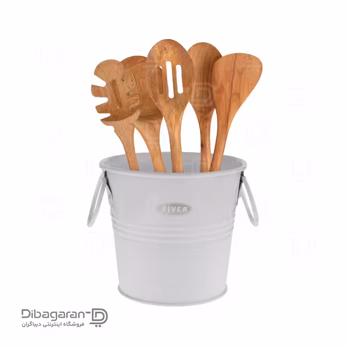 ست کفگیر و ملاقه سطلی ریور کد 8476