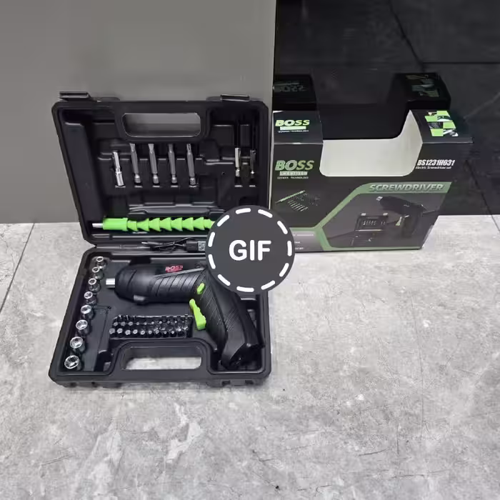 پیچ گوشتی شارژی تاشو باس مدل BS1231H031