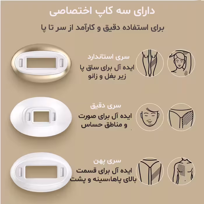 لیزر موهای زائد براون مدل PL5257