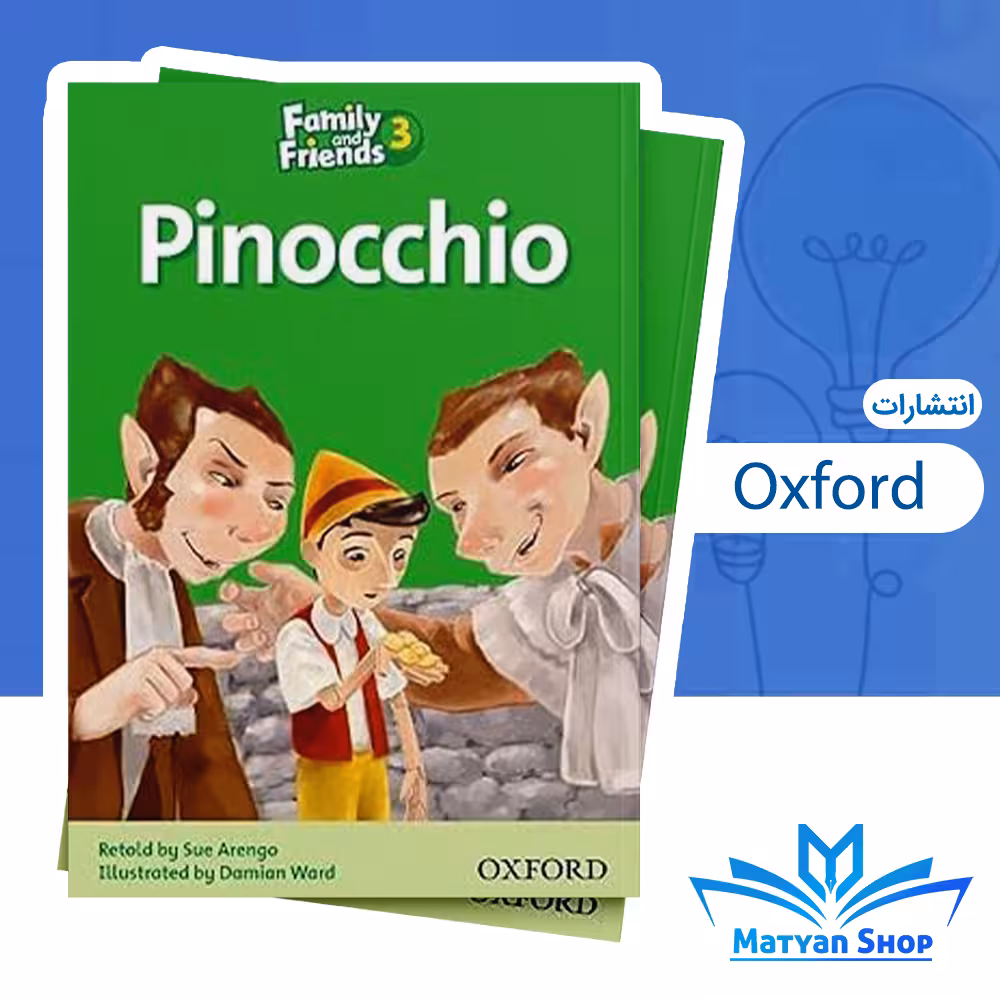 کتاب Family friends Readers 3 Pinocchio