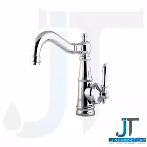 شیر روشویی اهرمی کروم آریانا (مدل سورن)