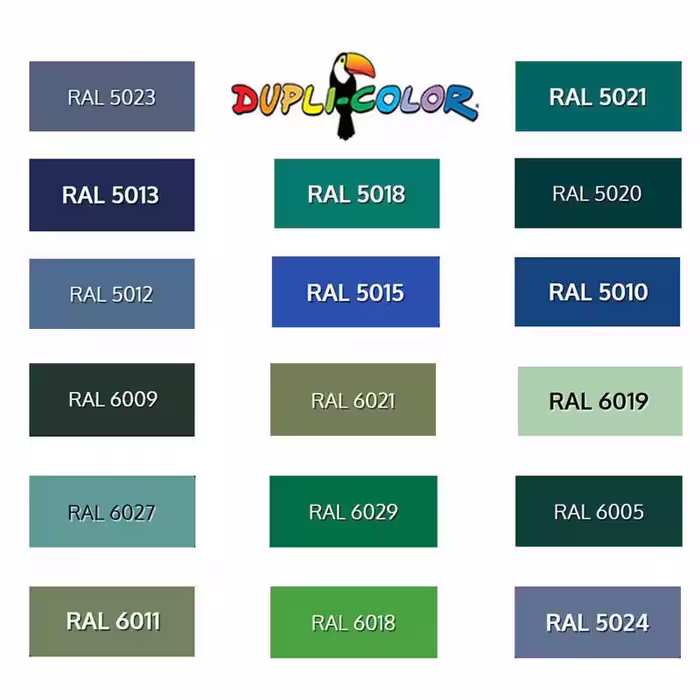 اسپری رنگ آبی فیروزه ای Dupli-Color RAL 5018 400ml