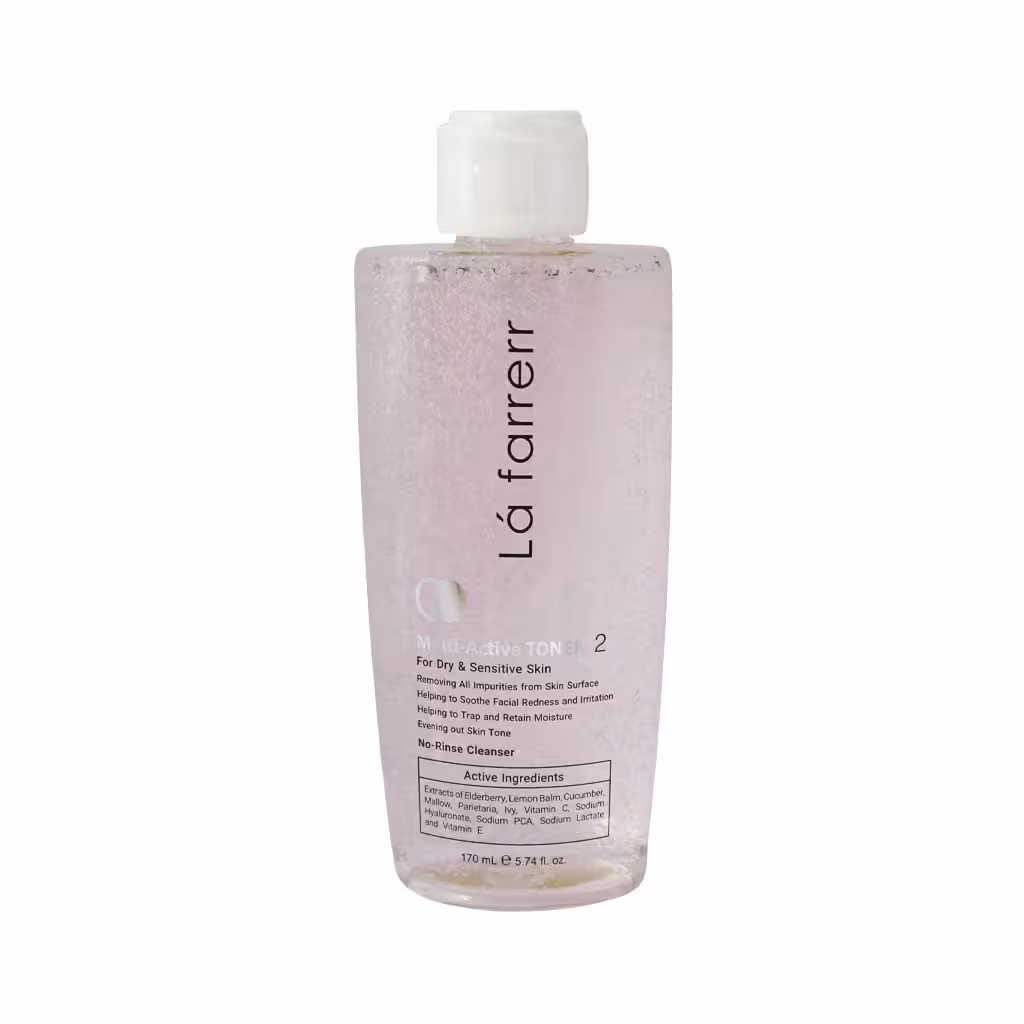 تونر مولتی اکتیو پوست خشک و حساس لافارر 170 میلی لیتر La Farrerr Multi Active Toner For Dry And Sensitive Skin 170 ml