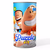 پازل 40 تکه کارتون کاپیتان زیرشلواری