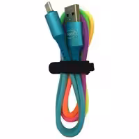 کابل شارژر و دیتا Type C  رنگین کمانی 1متری فست  برزنتی Kaiser KA-T206