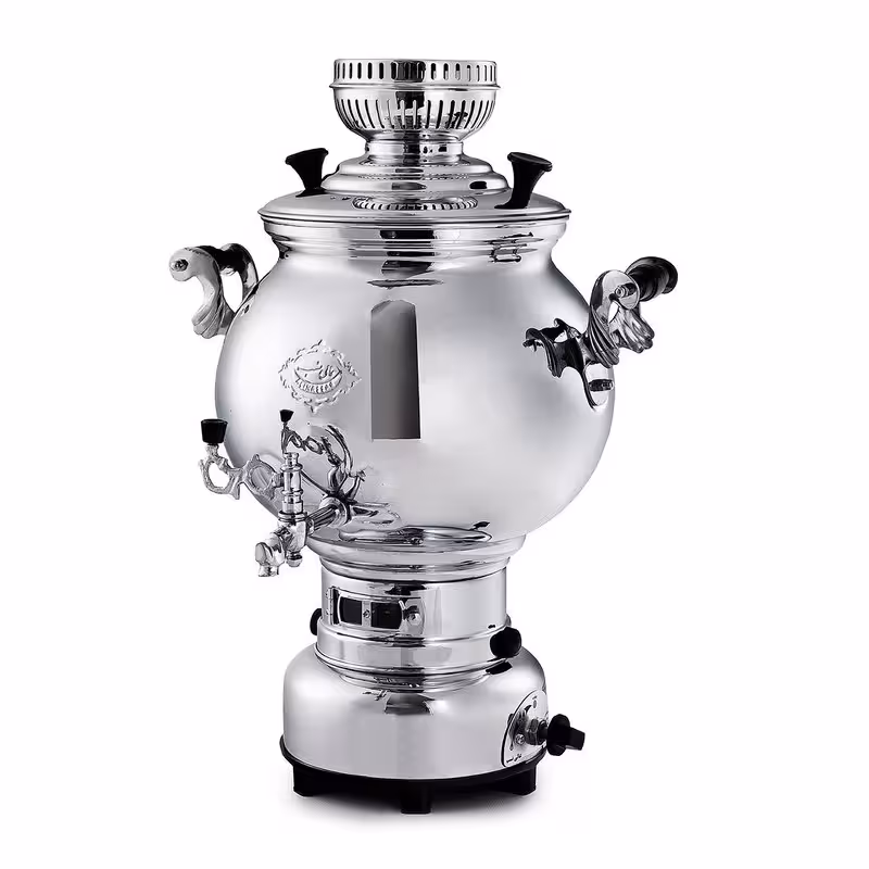 سماور گازسوز عالی نسب مدل سهند (ظرفیت 8 لیتر)