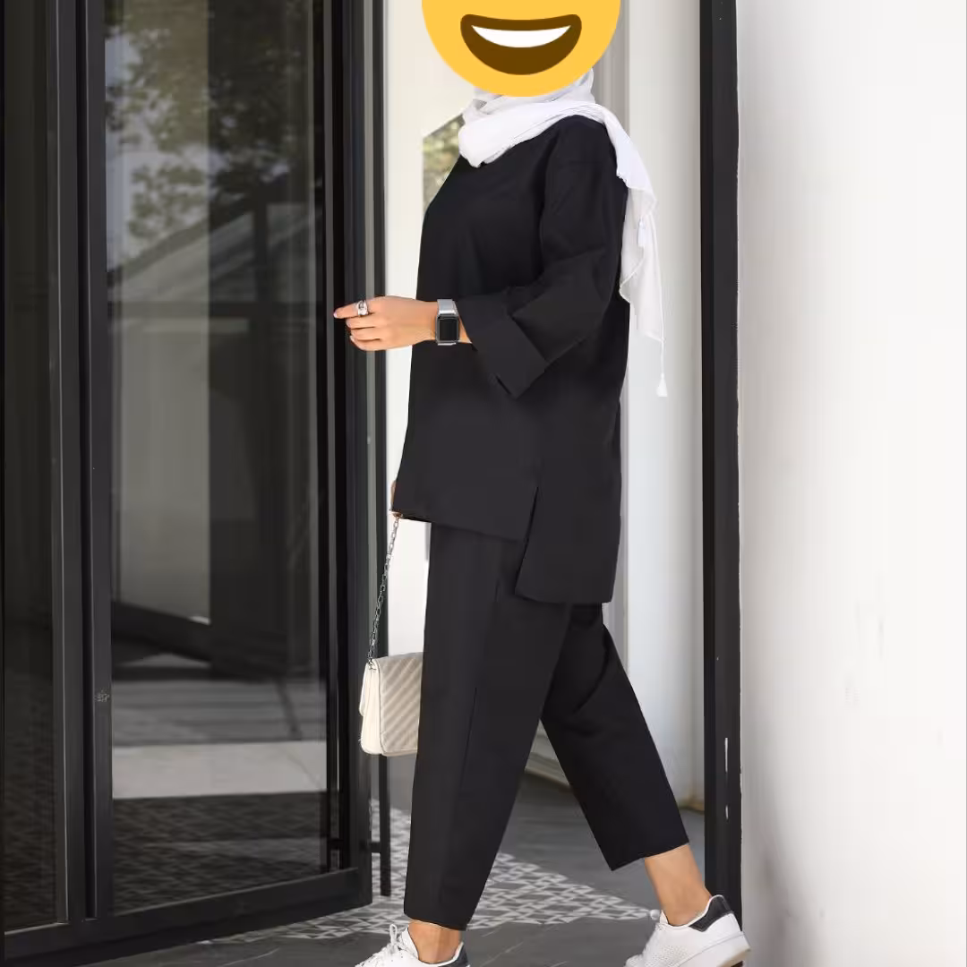 ست مانتو شلوار داکرون