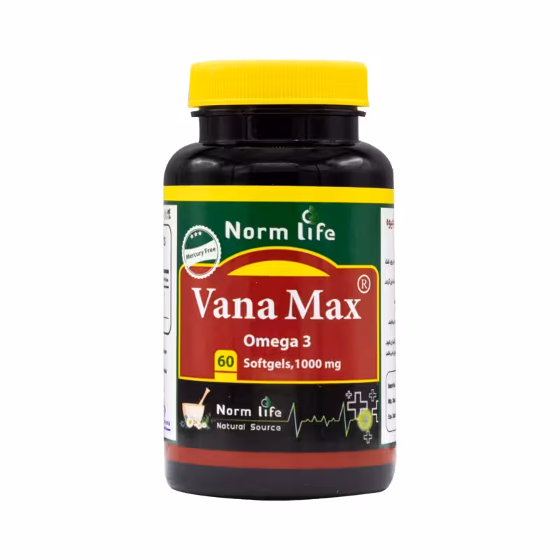کپسول نرم امگا3 وانا مکس 1000 نورم لایف