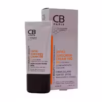 ضدآفتاب رنگی سی‌بی SPF50  پوست چرب (بژ روشن)