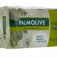 صابون پالمولیو PALMOLIVE مدل عصاره آویشن و رزماری بسته 6 عددی