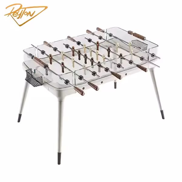 میز فوتبال دستی شیشه ای