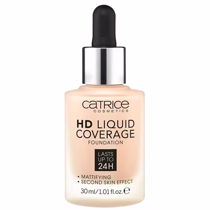 کرم پودر کاتریس HD مدل Liquid Coverage شماره 040