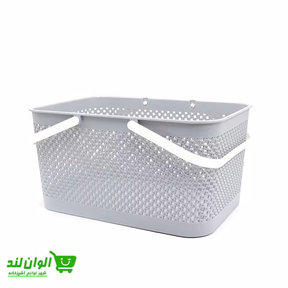 سبد ارگانایزر خرید لیمون طرح بافت کد 22008