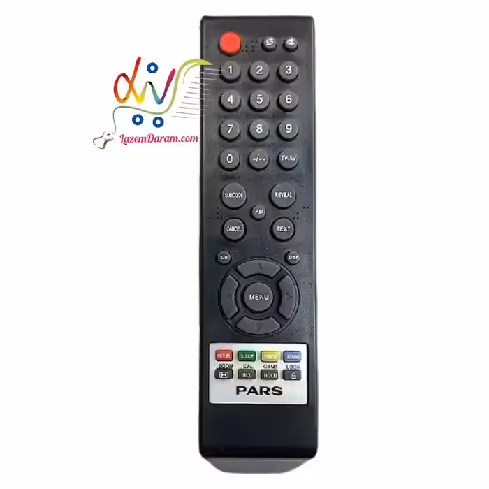 کنترل تلویزیون پارس - دوو طرح 399