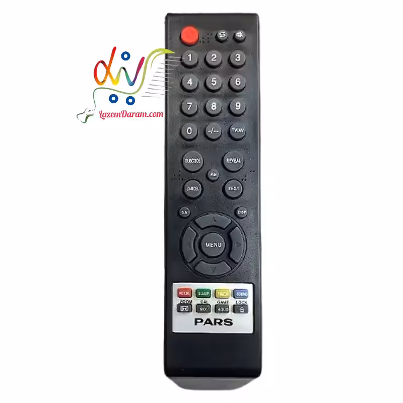 کنترل تلویزیون پارس - دوو طرح 399