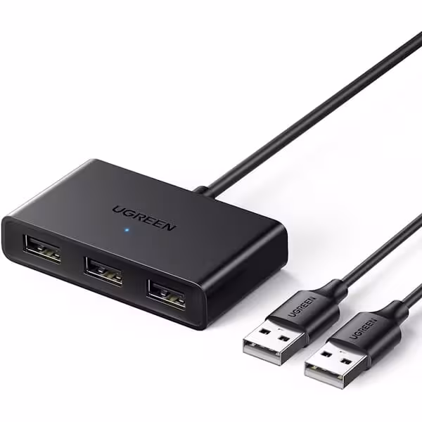 هاب 3 پورت USB-A 2.0 یوگرین مدل CM409 کد 10935