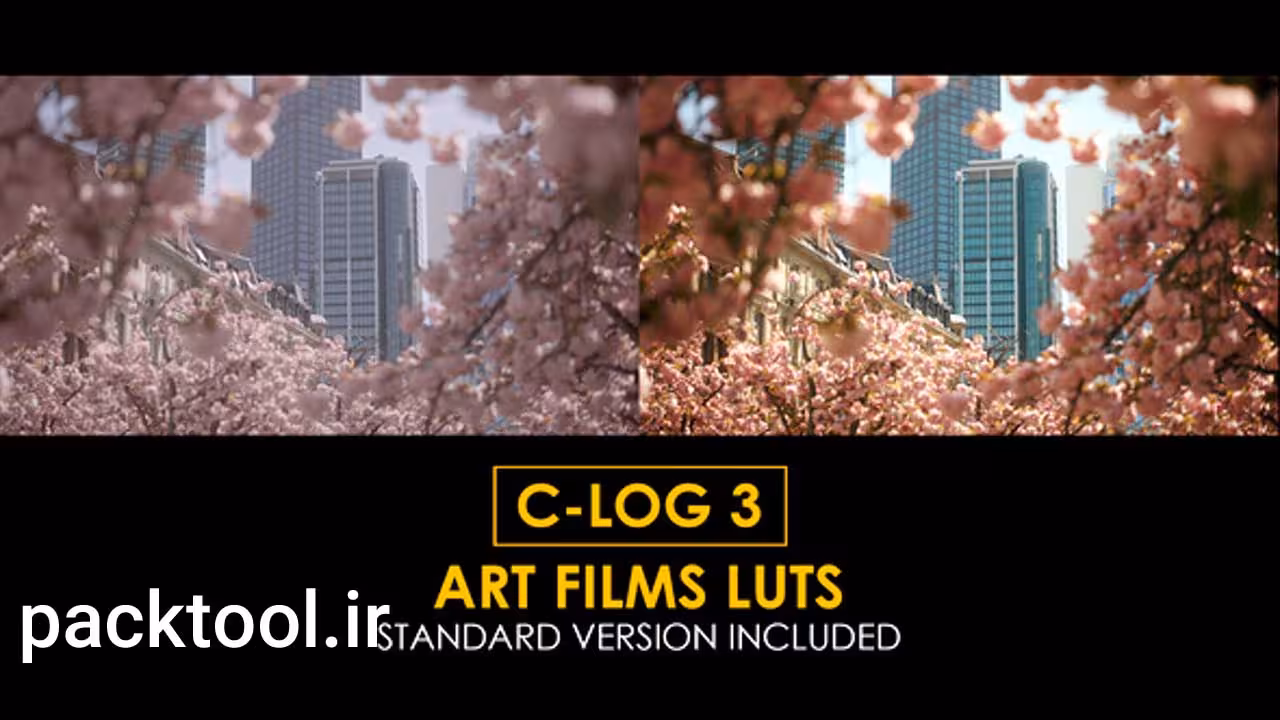 دانلود پروژه آماده لات اصلاح رنگ فیلم داوینچی ریزالو Color LUTs - پک تول