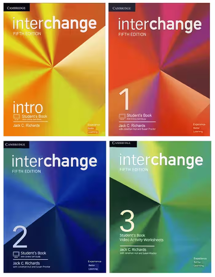 Interchange 5th Edition مجموعه کتاب های اینترچنج ویرایش پنجم وزیری