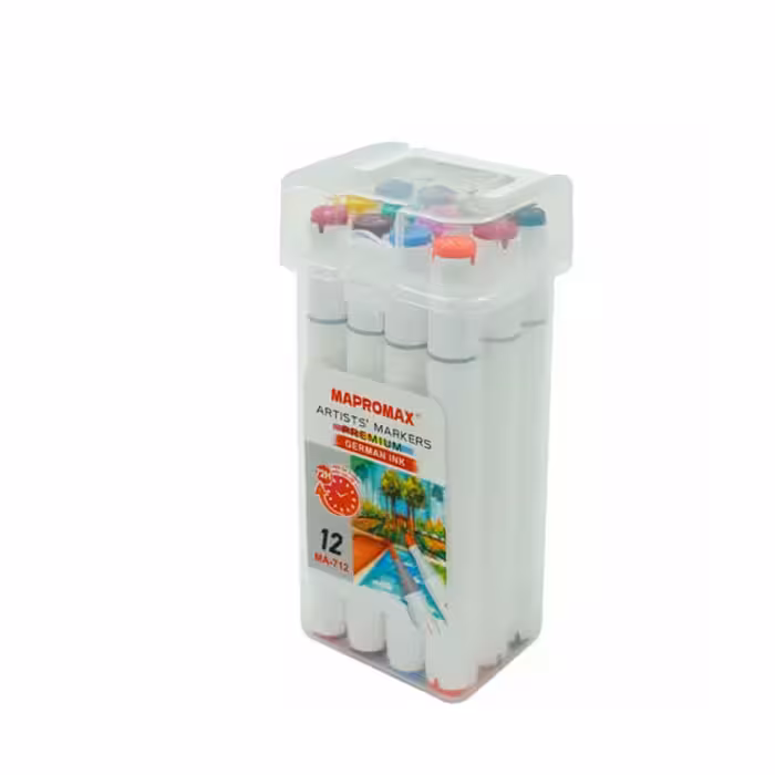 ماژیک تاچ مپرومکس مدل MA-712 بسته 12 عددی