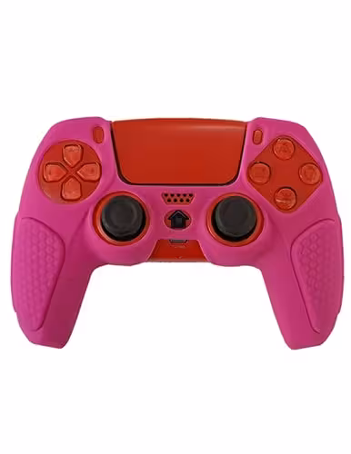 روکش دسته PS5 مدل ضد لغزش صورتی