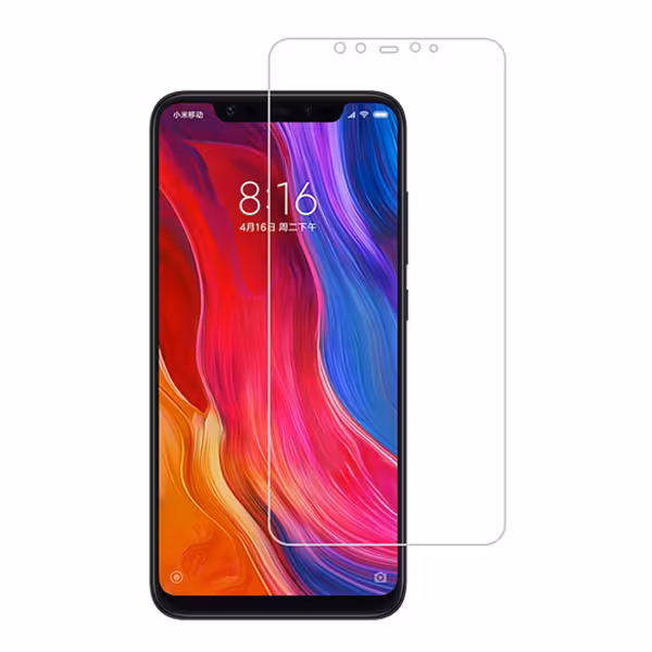 محافظ صفحه نمایش شیشه‌ای 414 گوشی موبایل شیاومی Mi 8