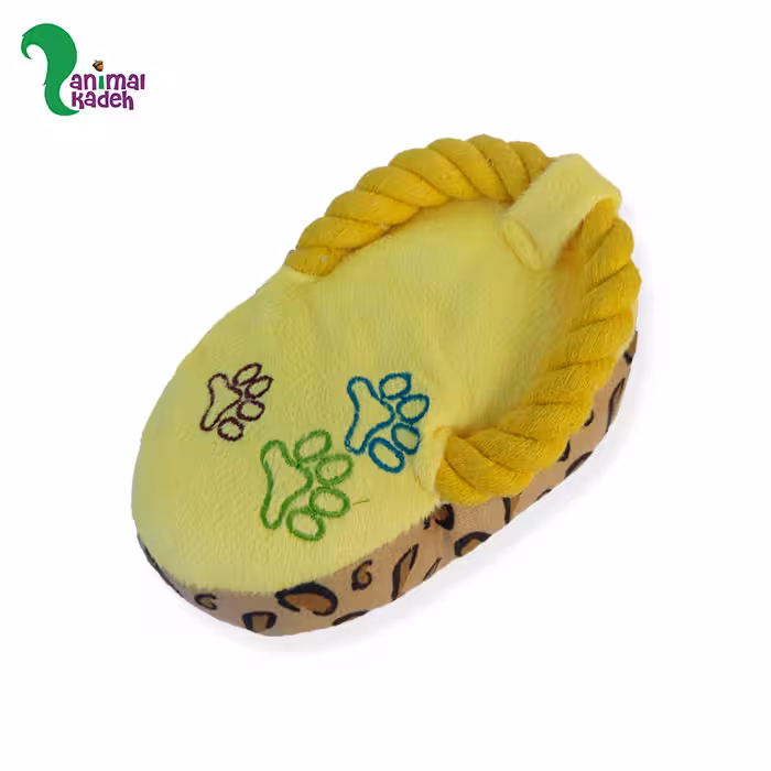 اسباب بازی صندل صدادار مخصوص سگ و گربه (زرد)