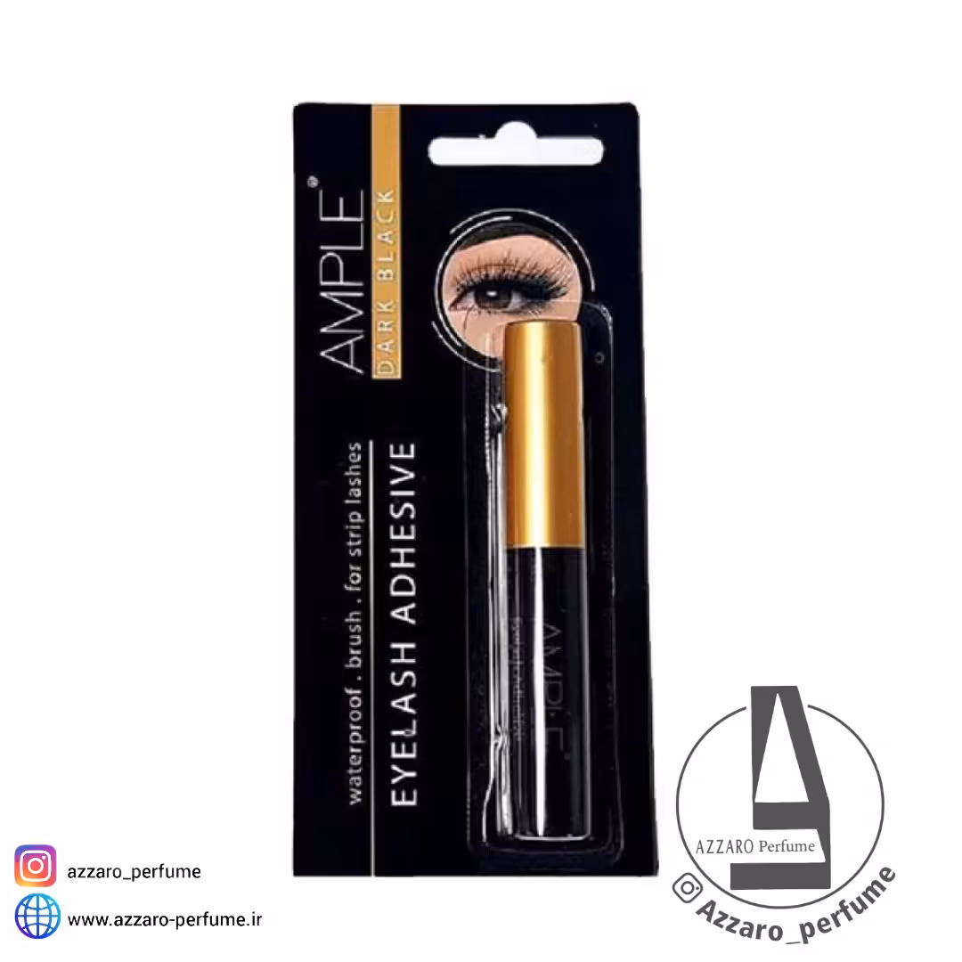 چسب مژه امپل مشکی مدل قلمدار (Ample) حجم 5گرم
