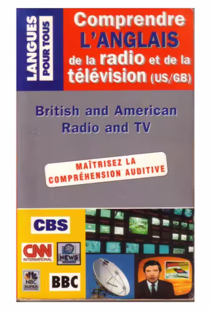 خرید و دانلود نسخه کامل کتاب Comprendre l'anglais de la radio et de la television