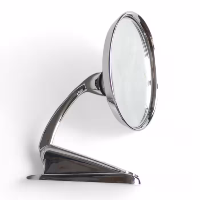 آینه بغل استیل گرد برند یزدی بسته دوعددی