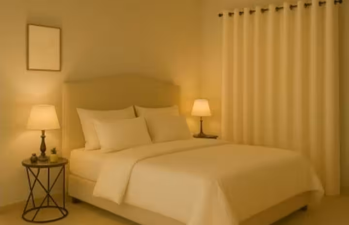 پرده پانچی بلک اوت بژ کد V2