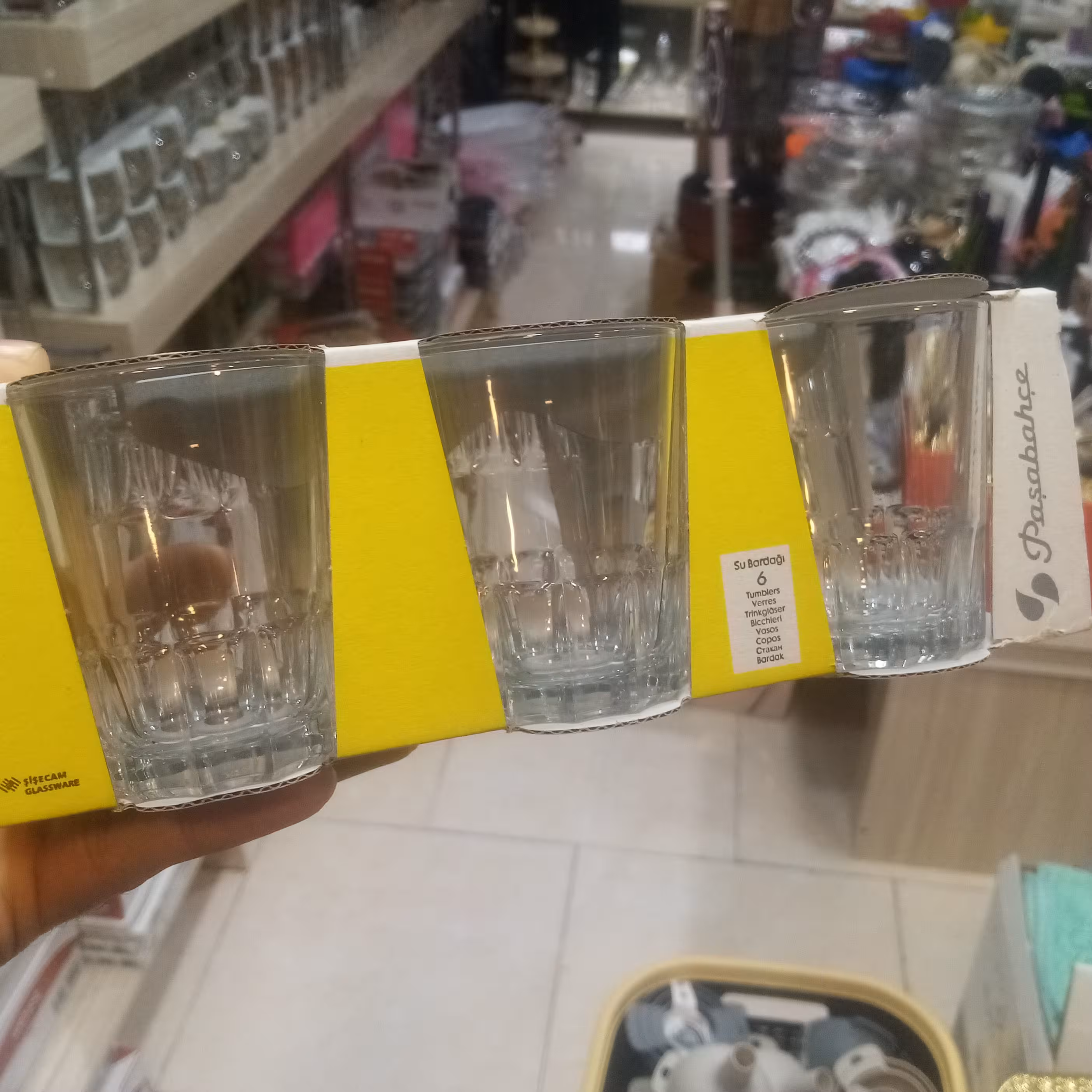 استکان کمر باریک پاشاباغچه ترکیه