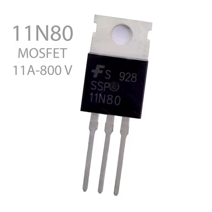 ترانزیستور ماسفت 11N80 N-Channel 800V 11A TO-220 | خرید و قیمت