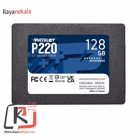 اس اس دی اینترنال پتریوت مدل P220 ظرفیت 128 گیگابایت