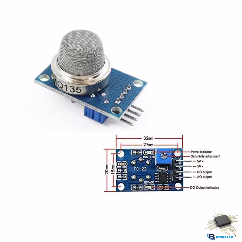 ماژول تشخیص آلودگی هوا MQ135